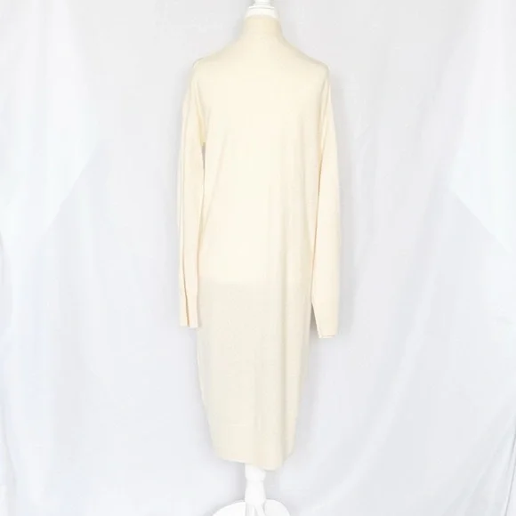 Nordstrom Long Open Front Wool & Cashmere Cardigan S - Picture 6 of 9